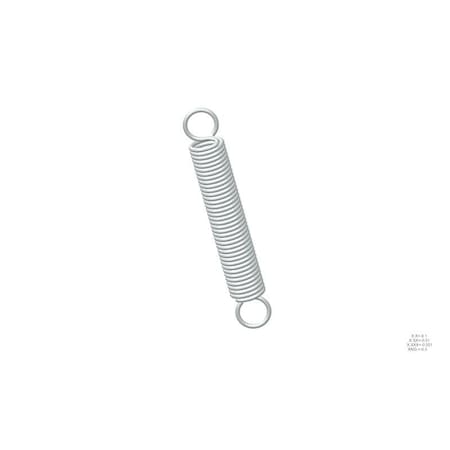 Approved Vendor Extension Spring, O=1.000, L= 6.50, W= .125 G209968405